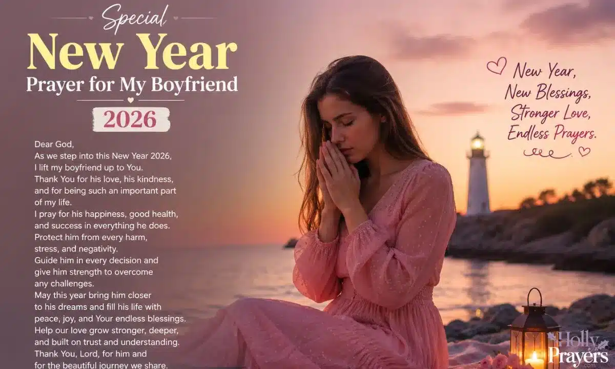 Special New Year Prayer for My Boyfriend 2026