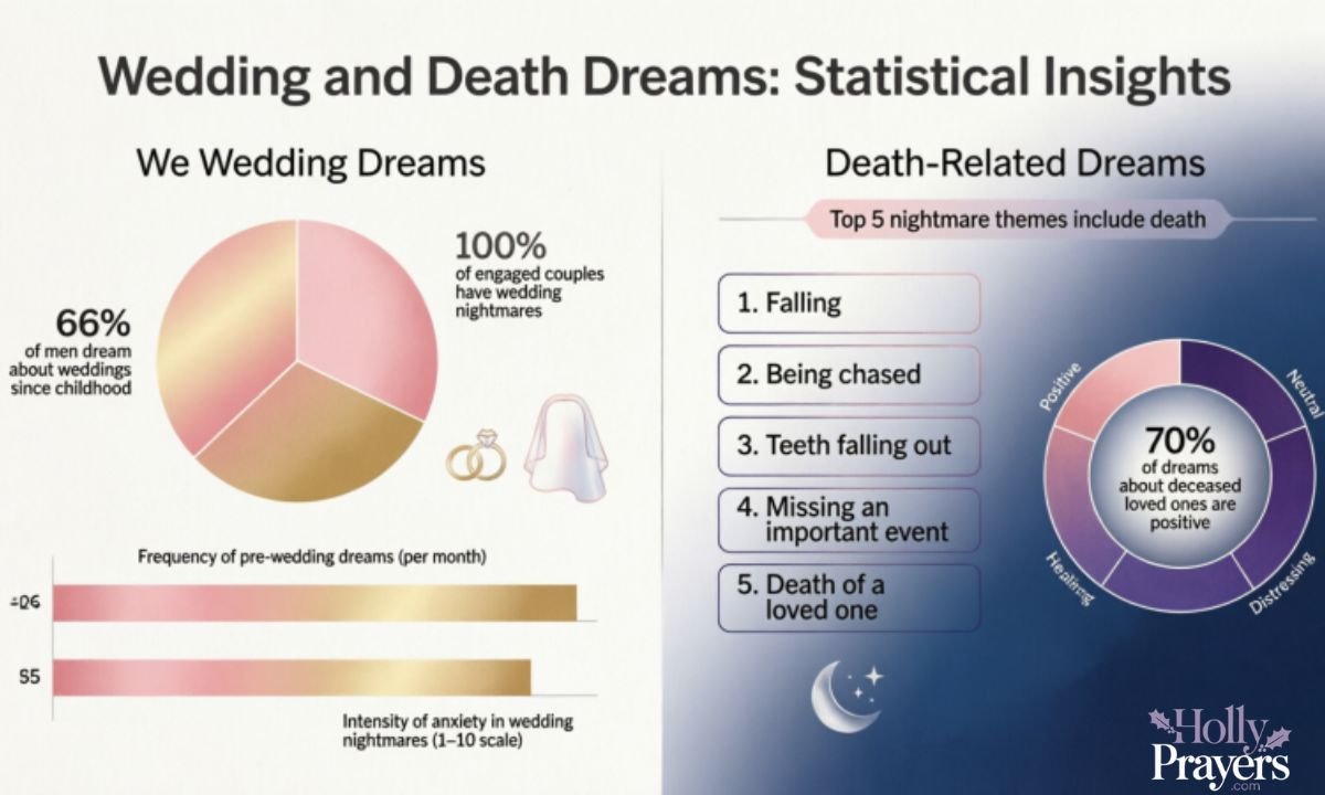 Statistics on Wedding and Death Dreams