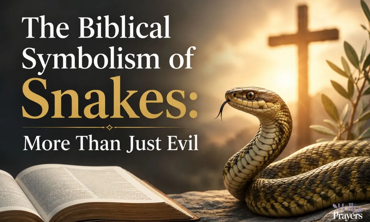 The Biblical Symbolism of Snakes More Than Just Evil