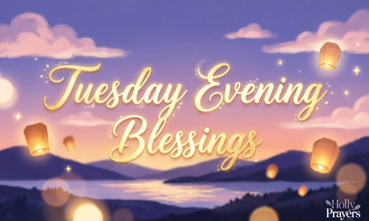 Tuesday Evening Blessings