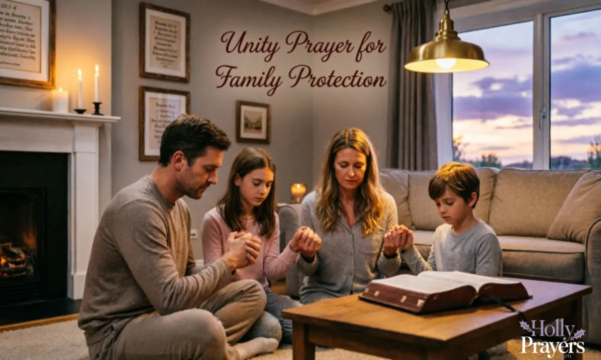 Unity Prayer for Family Protection