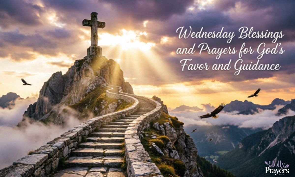 Wednesday Blessings and Prayers for God's Favor and Guidance