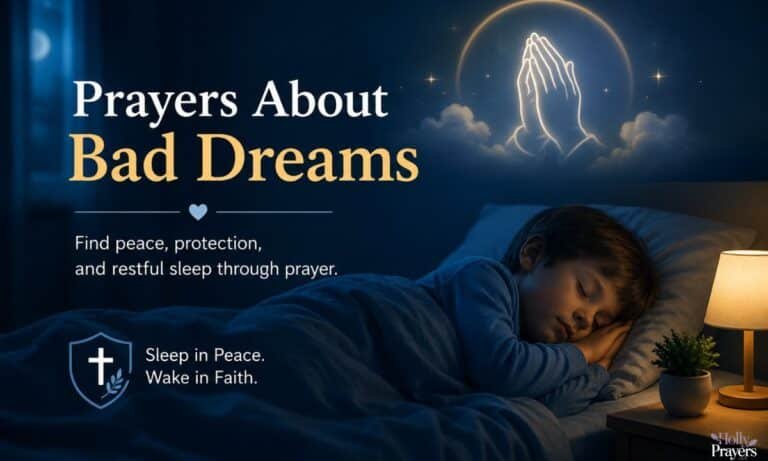 51 Prayers About Bad Dreams Powerful Prayers for Peaceful Sleep