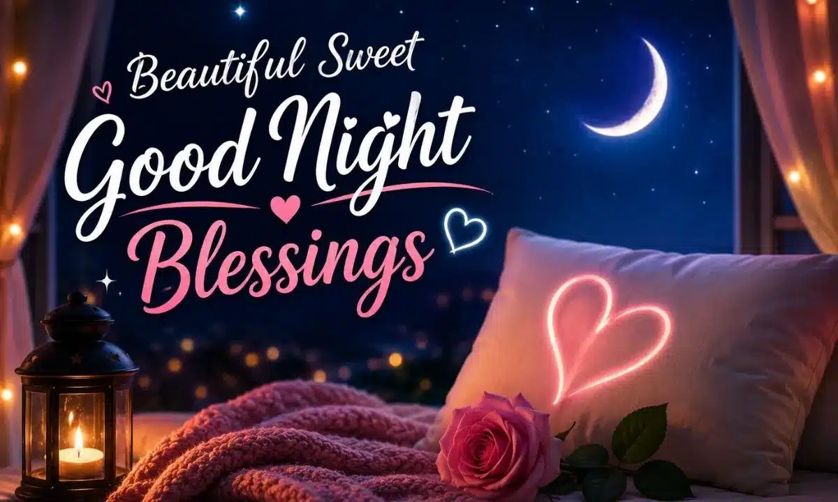 Beautiful Sweet Good Night Blessings