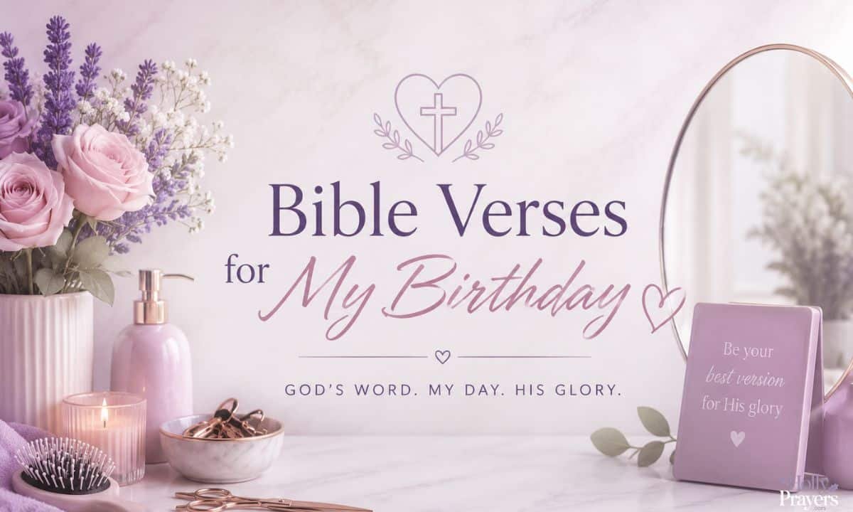 Bible Verses for My Birthday