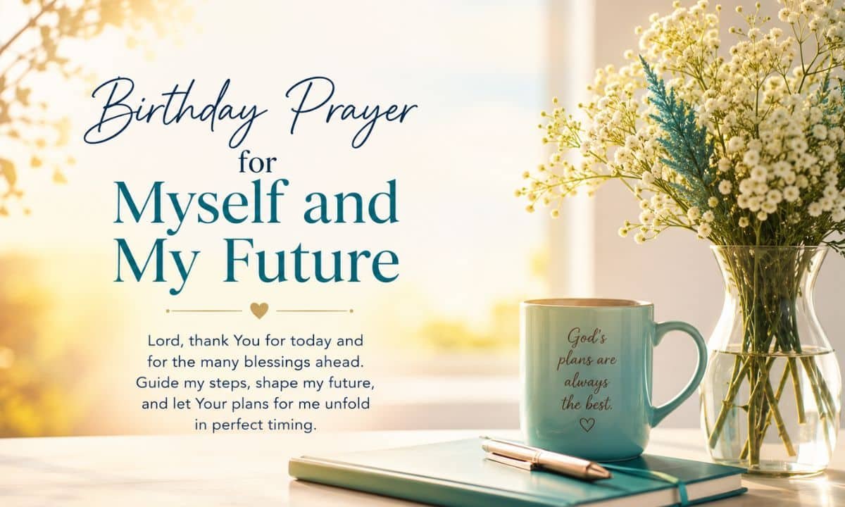 Birthday Prayer for Myself and My Future