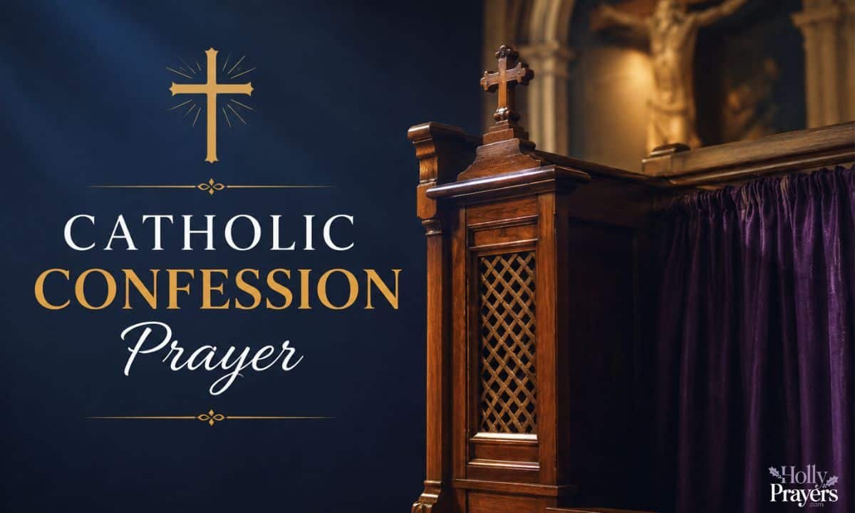 Catholic Confession Prayer