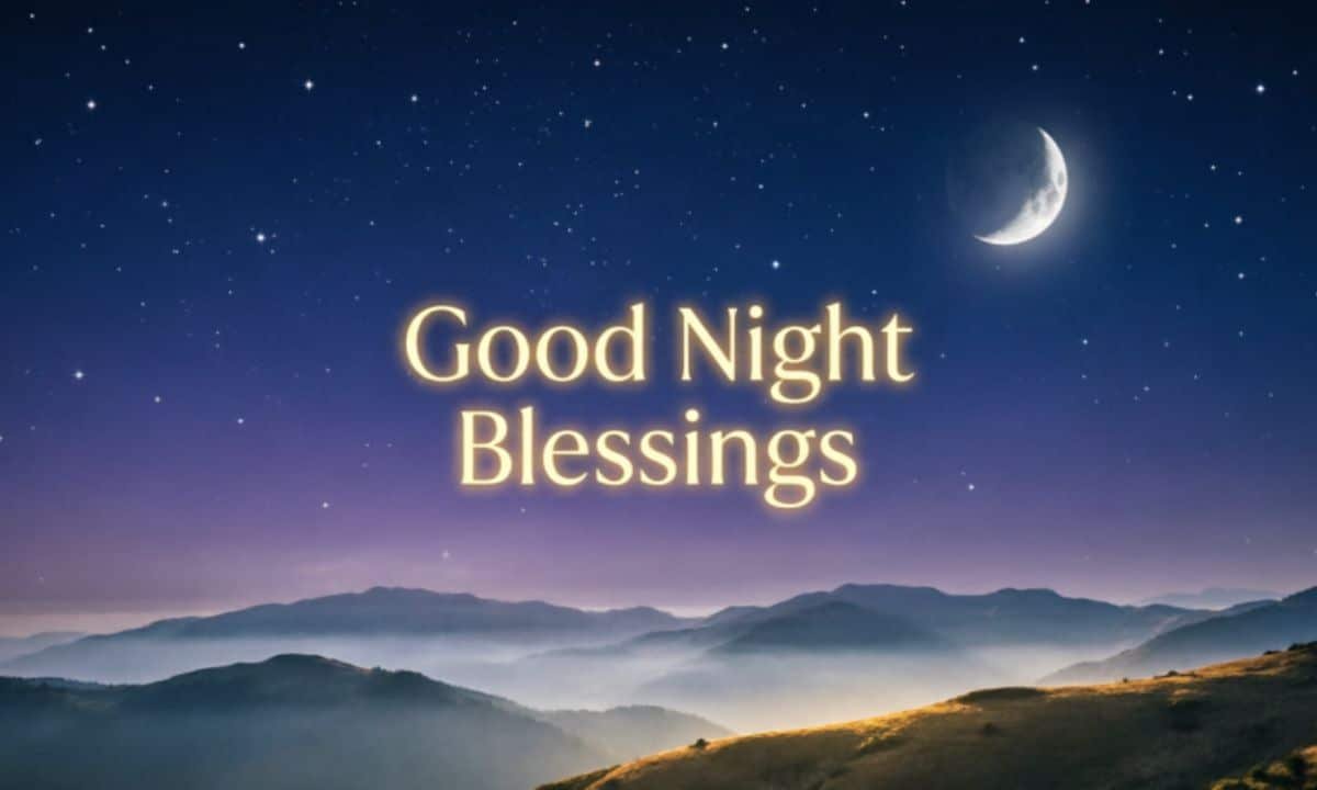 Free Good Night Blessings With Inspiring Images