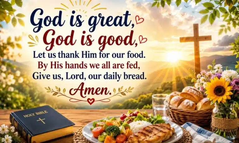 God Is Great, God Is Good Prayer A Simple Prayer of Gratitude and Faith