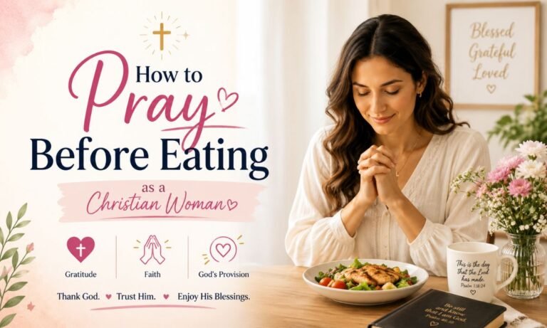 How to Pray Before Eating as a Christian Woman A Simple Guide