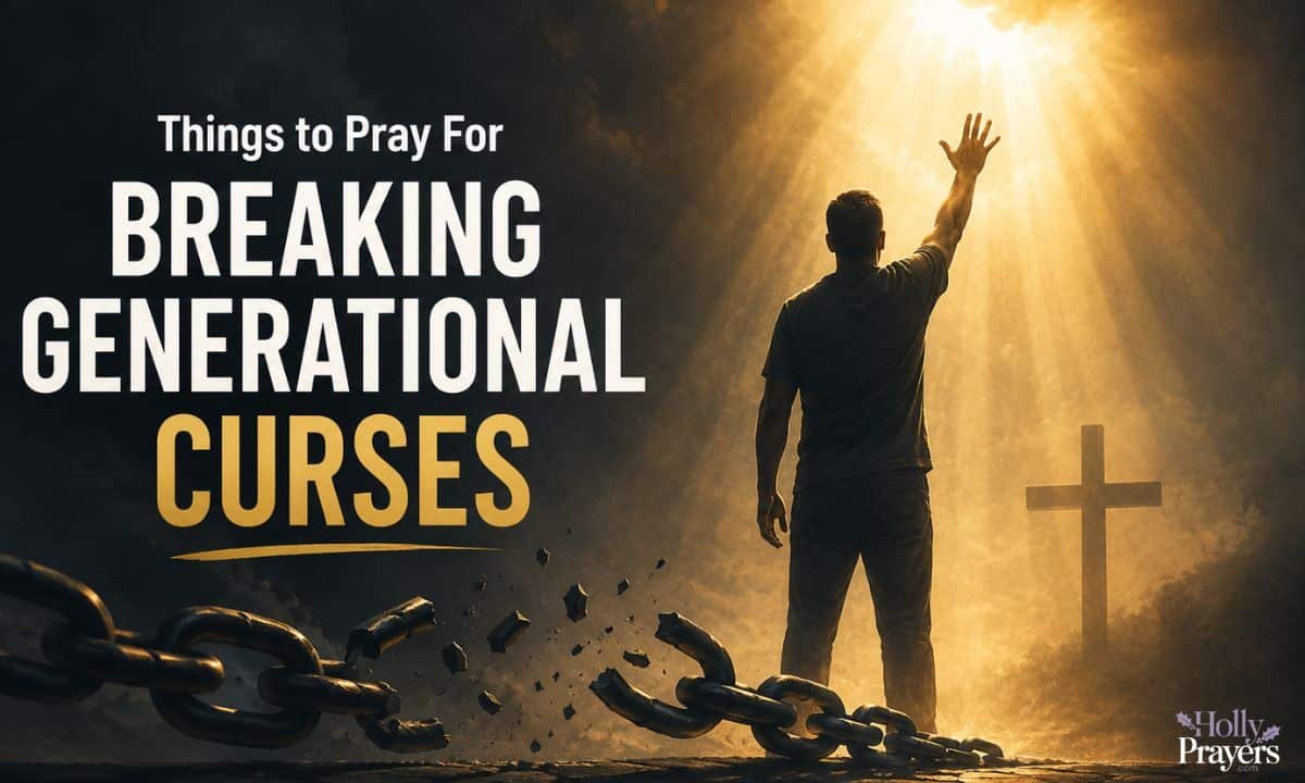 Things to Pray For Breaking Generational Curses