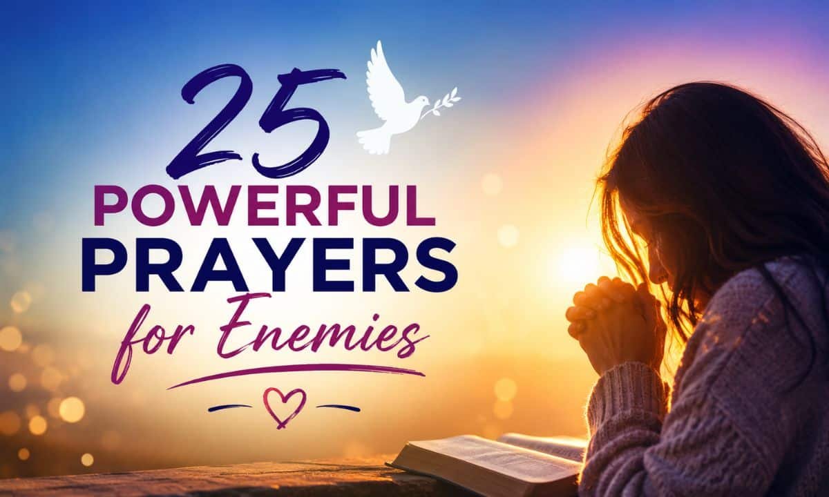 25 Powerful Prayers for Enemies