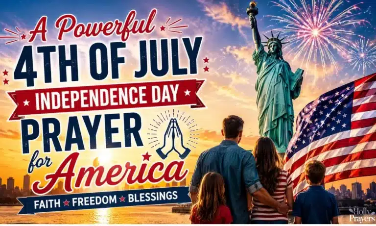 A Powerful 4th of July Independence Day Prayer for America