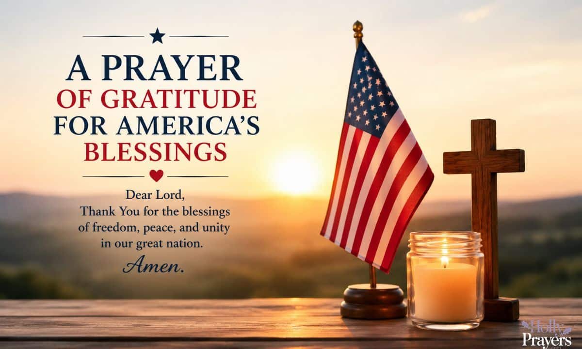 A Prayer of Gratitude for America's Blessings