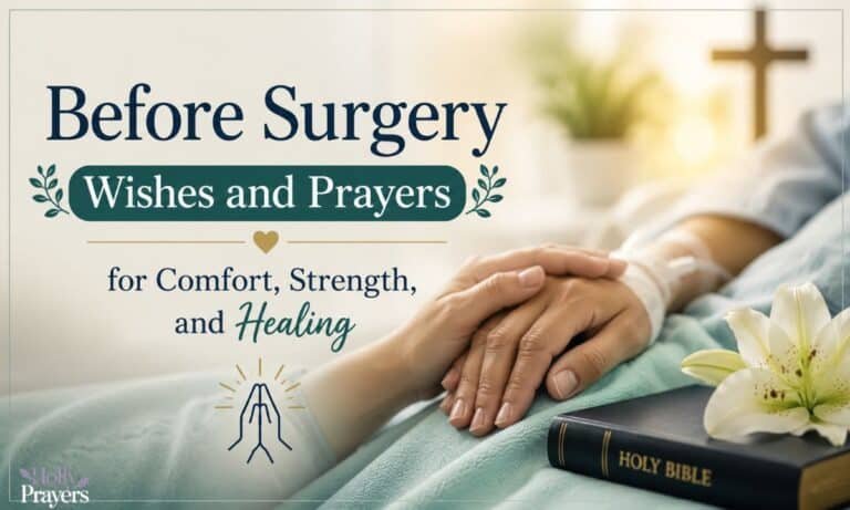 Before Surgery Wishes and Prayers for Comfort, Strength, and Healing