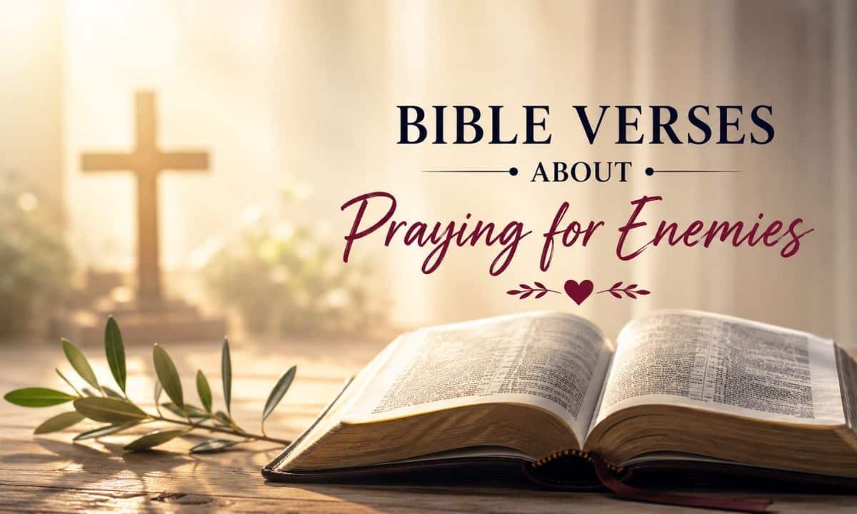 Bible Verses About Praying for Enemies