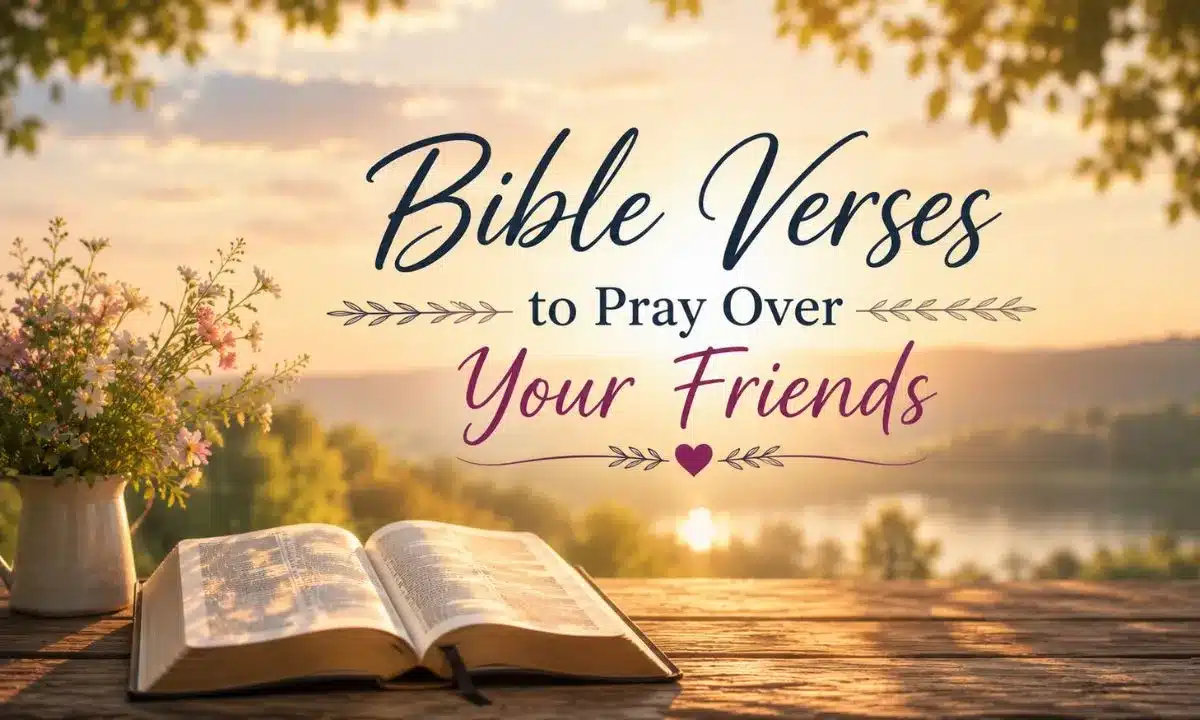 Bible Verses to Pray Over Your Friends