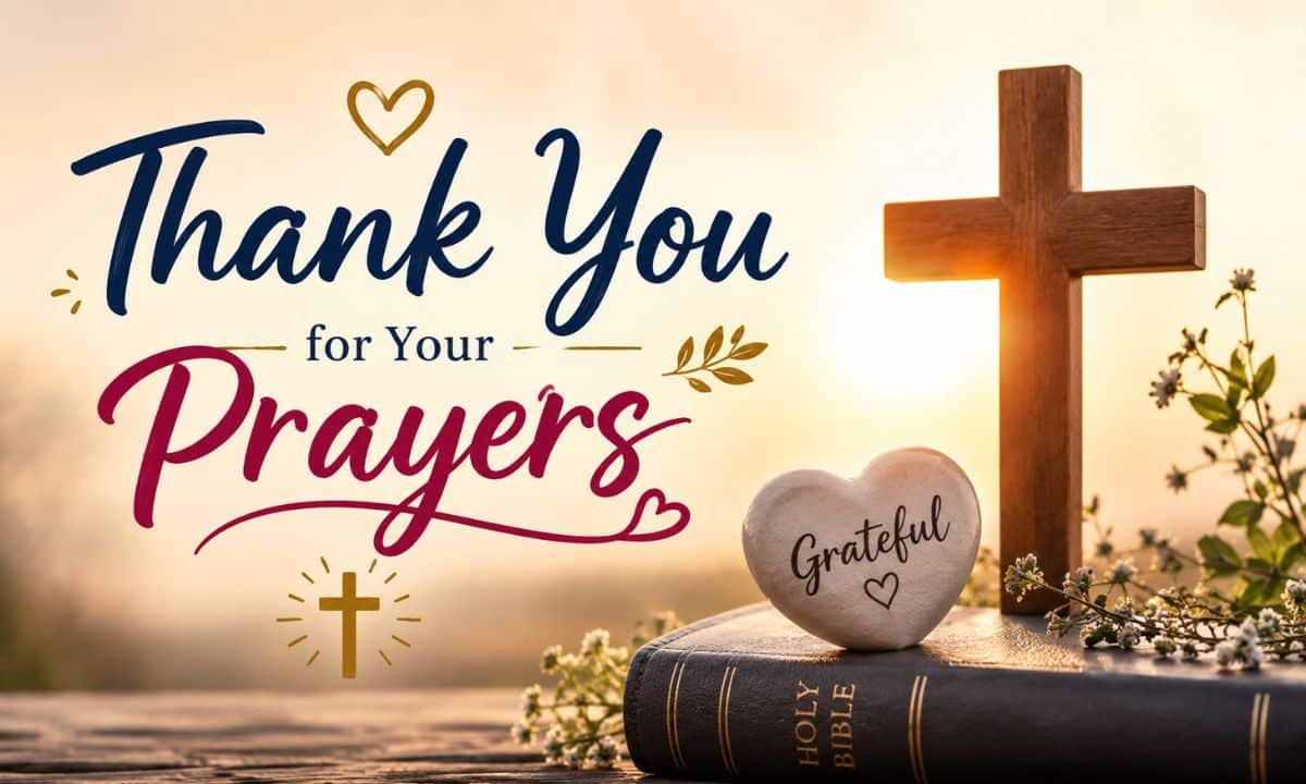 Christian Thank You for Prayer Messages
