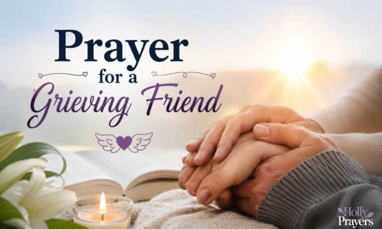 Prayer for a Grieving Friend