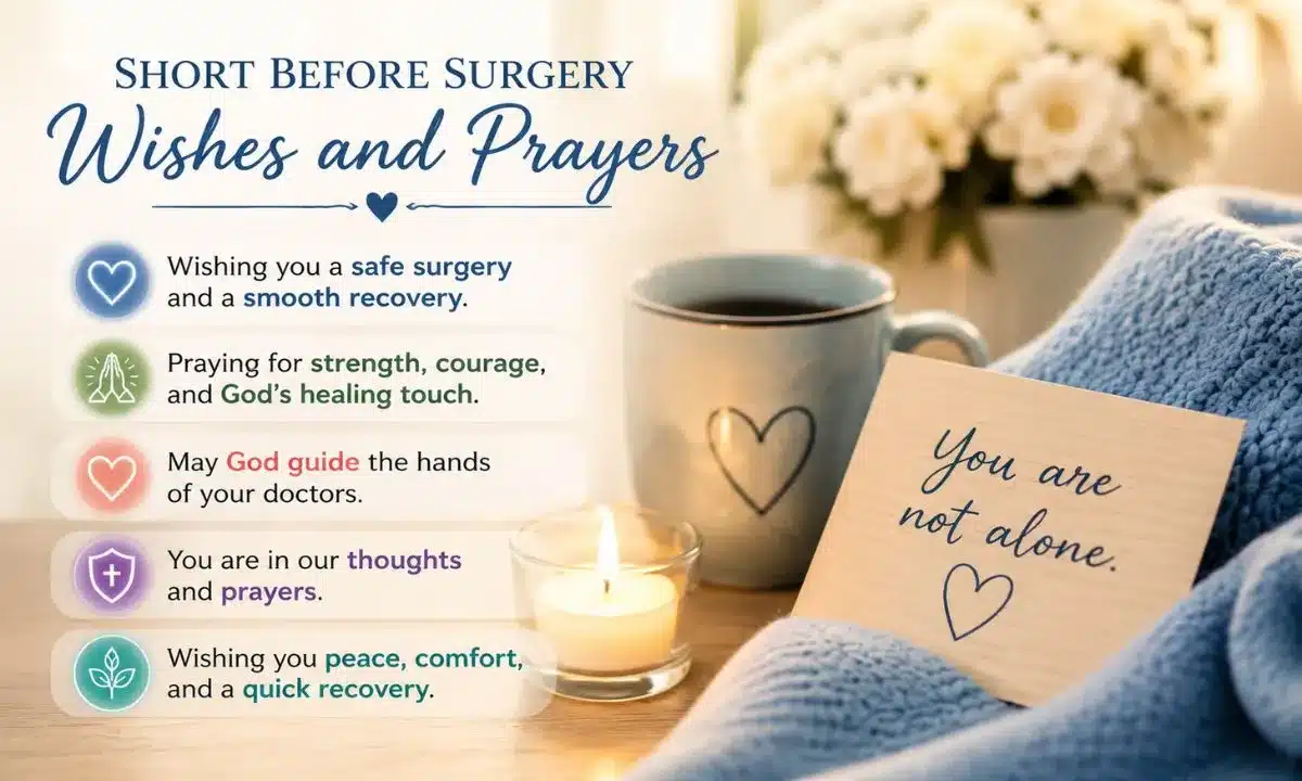 Short Messages Before Surgery Wishes and Prayers