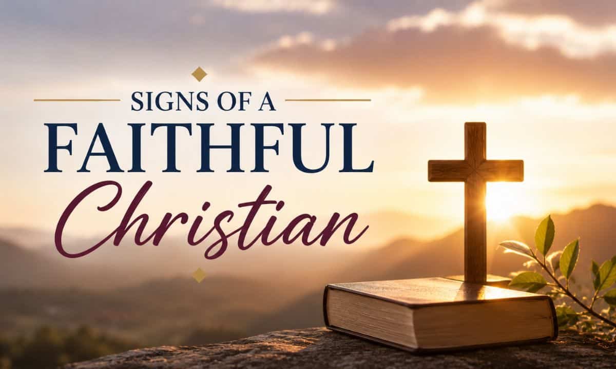 Signs of a Faithful Christian 