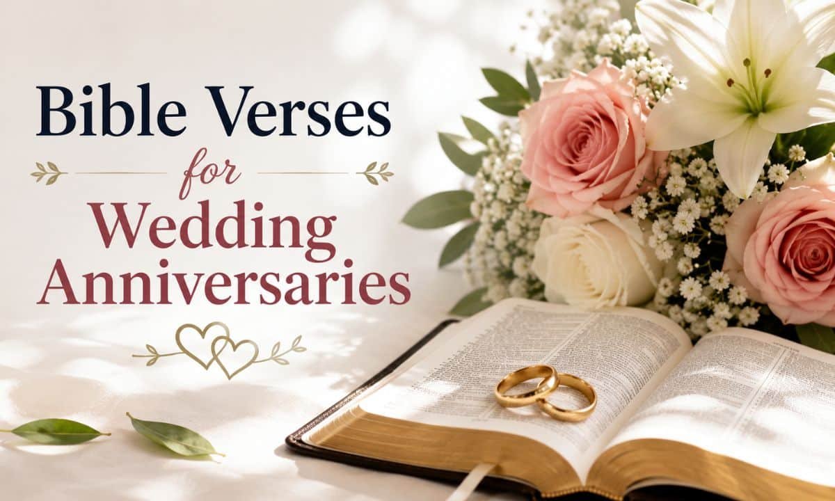 Bible Verses for Wedding Anniversaries