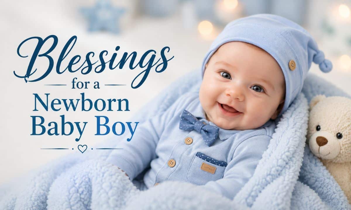 Blessings for a Newborn Baby Boy