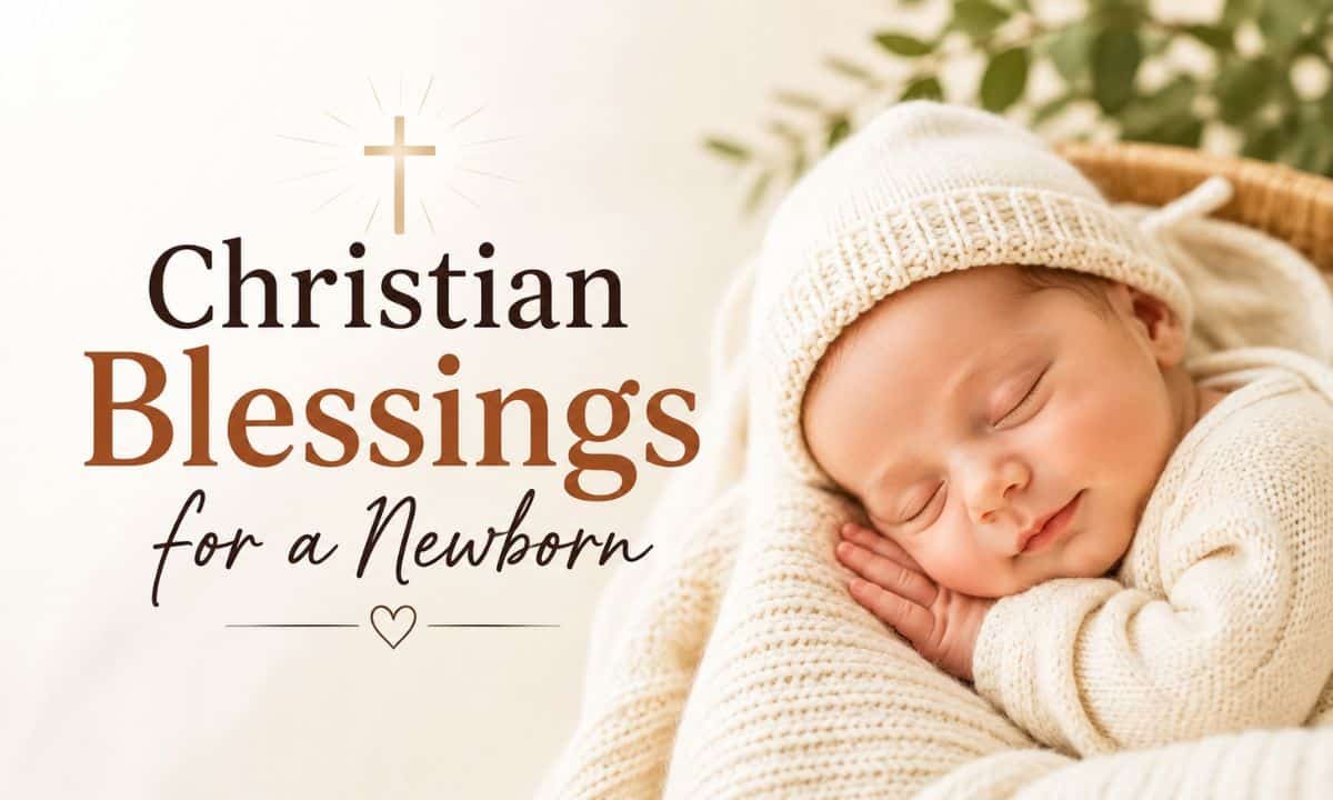 Christian Blessings for a Newborn
