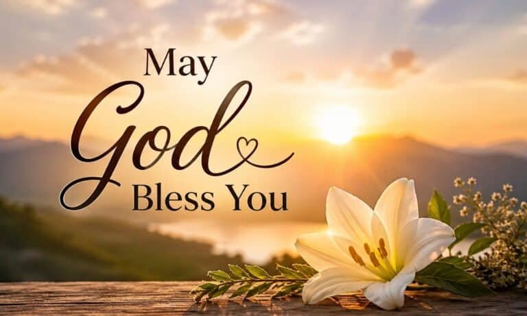 May God Bless You
