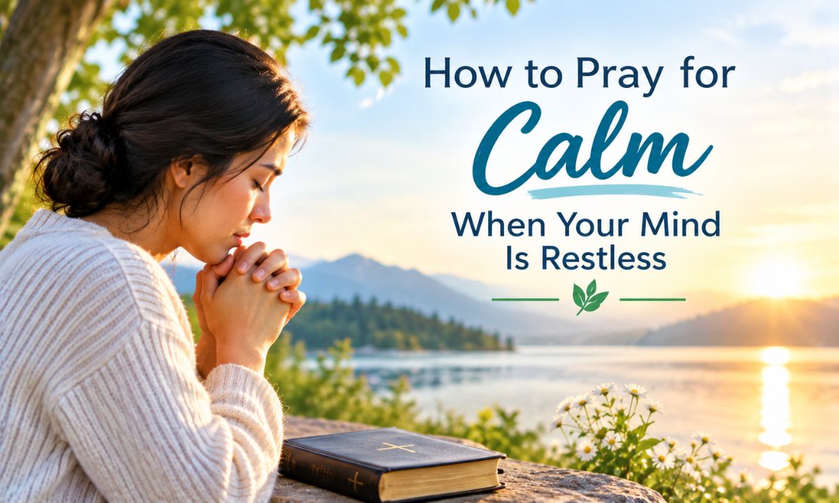 How to Pray for Calm When Your Mind Is Restless