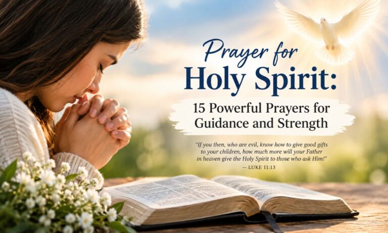 Prayer for Holy Spirit