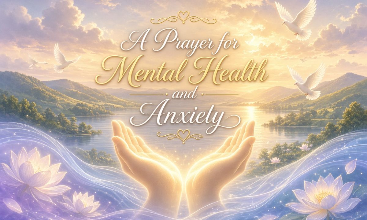 A Prayer for Mental Health and Anxiety