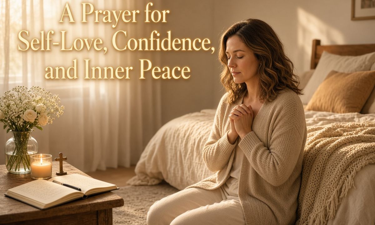 A Prayer for Self-Love, Confidence, and Inner Peace