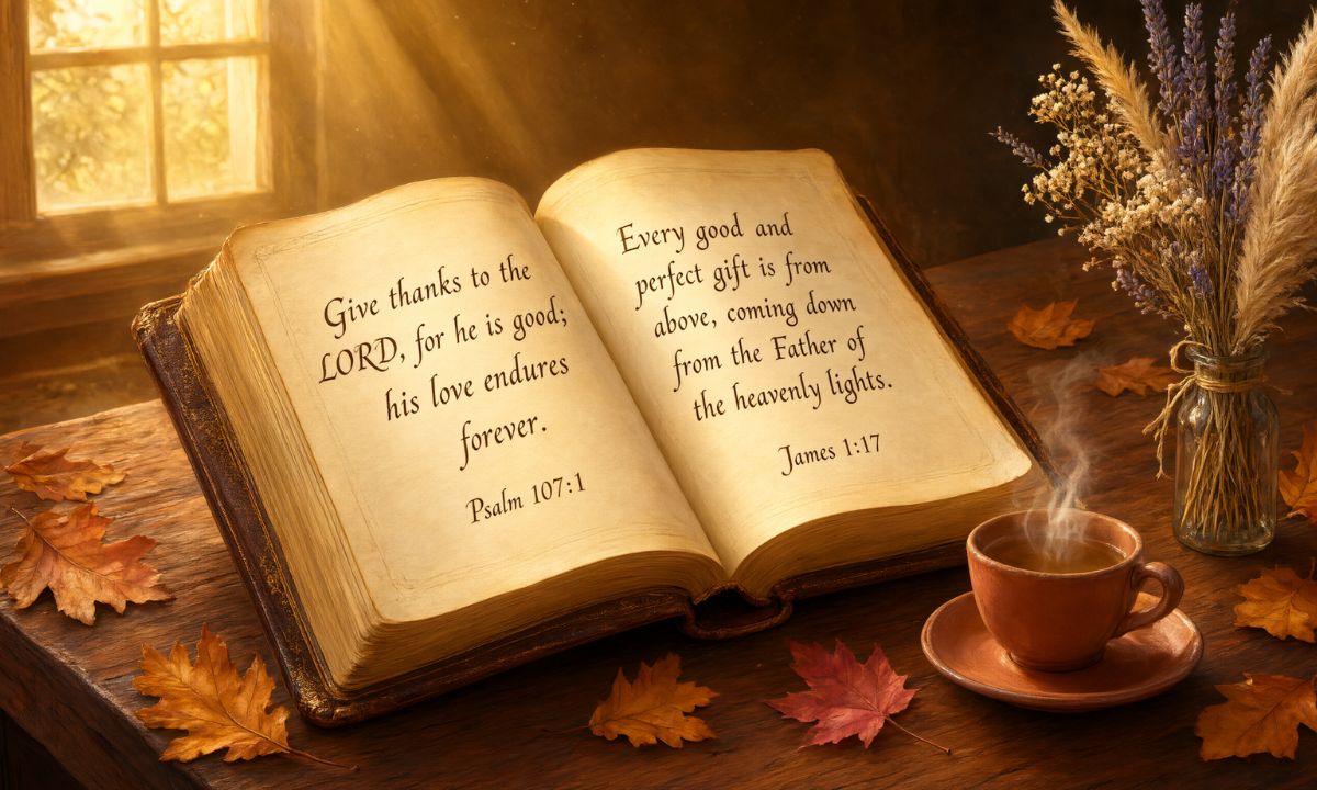 Bible Verses About Gratitude and Giving Thanks