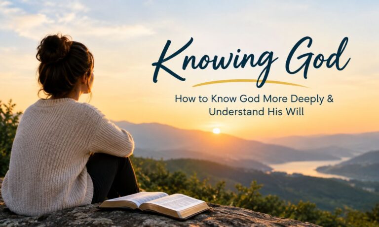 Knowing God: How to Know God More Deeply & Understand His Will 