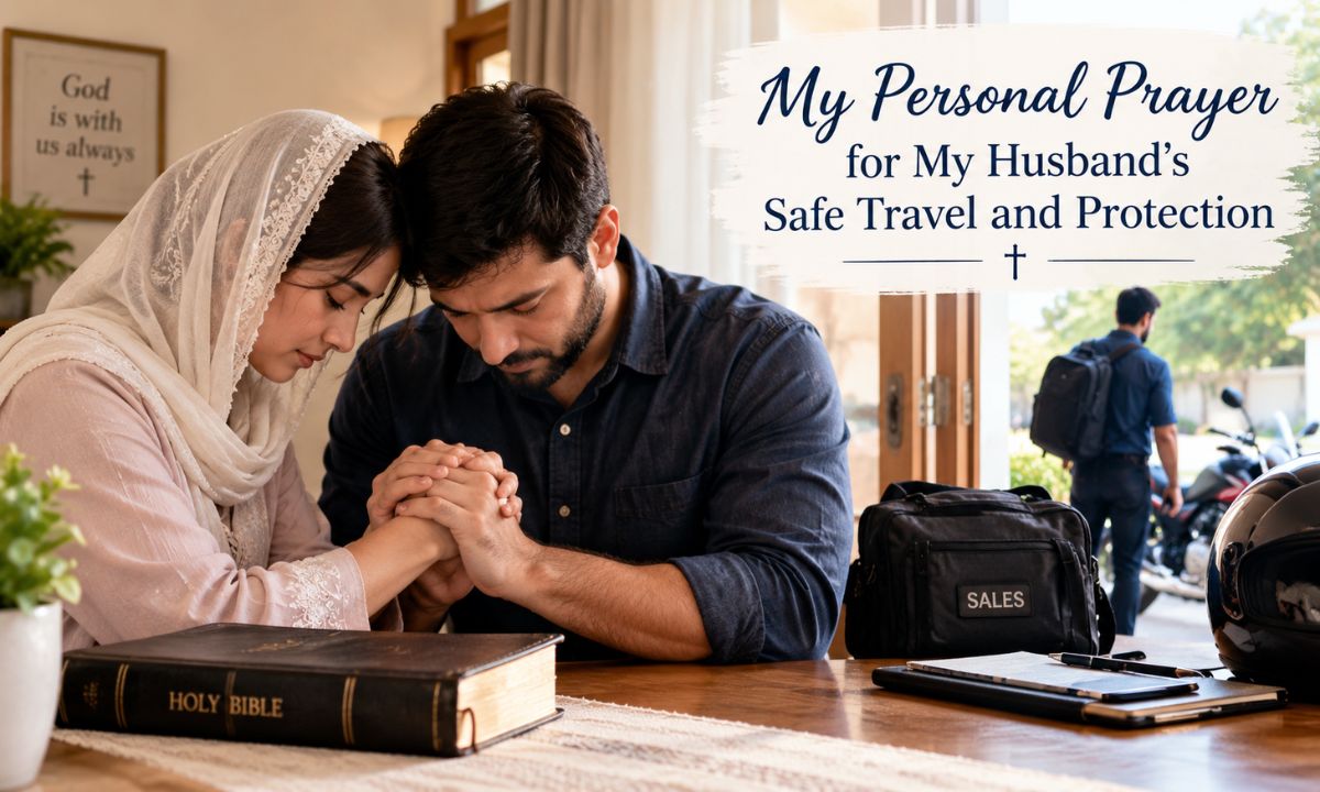 My Personal Prayer for My Husband’s Safe Travel and Protection