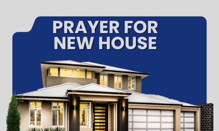 Prayer for New House