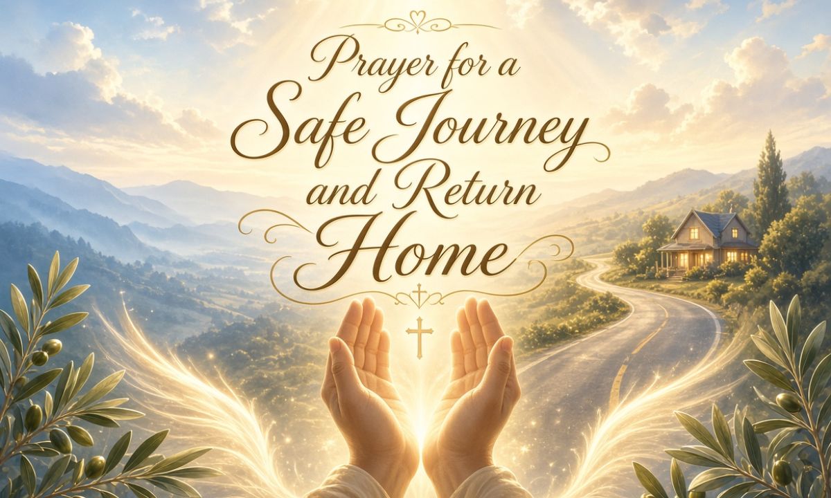 Prayer for a Safe Journey and Return Home